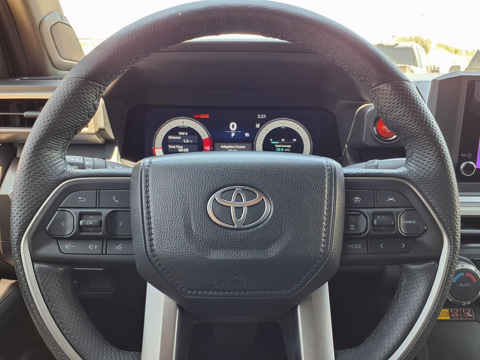 Used 2024 SUPERSONIC RED Toyota TRD OFF ROAD HYBR image 20