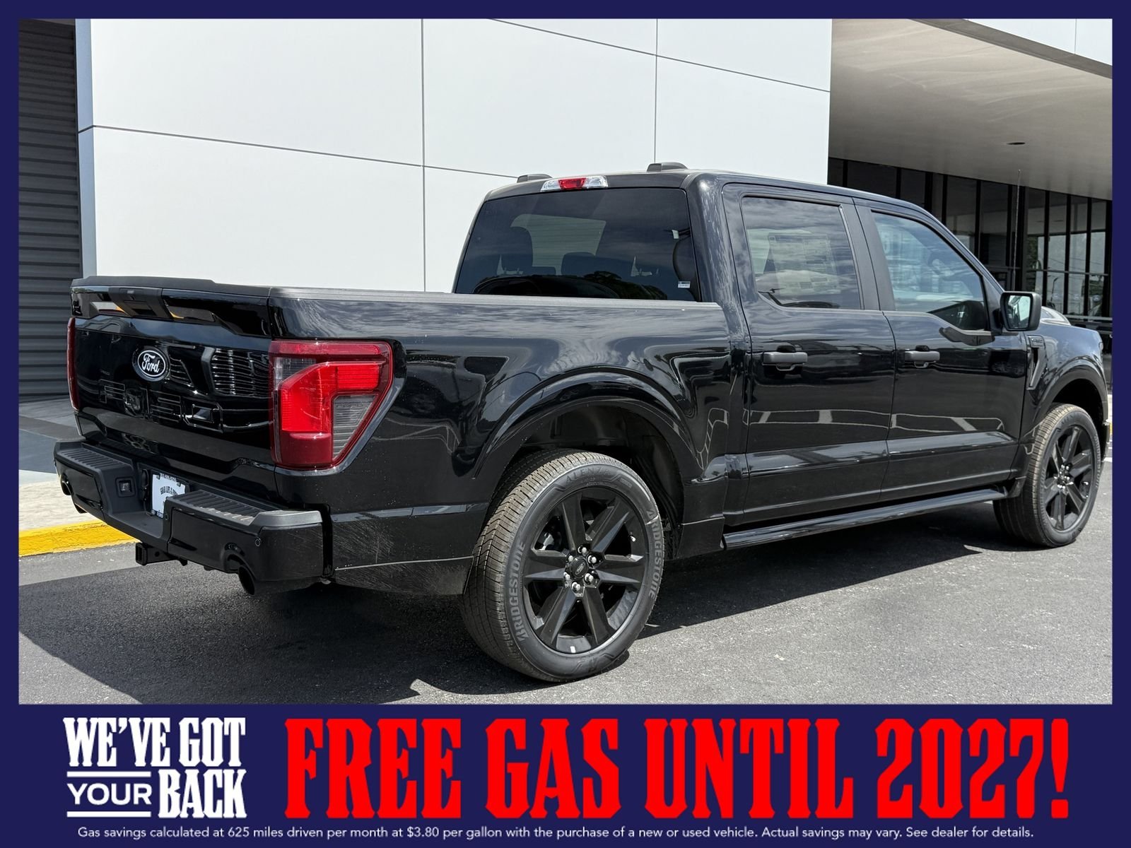 New 2026 Agate Black Metallic Ford STX image 6