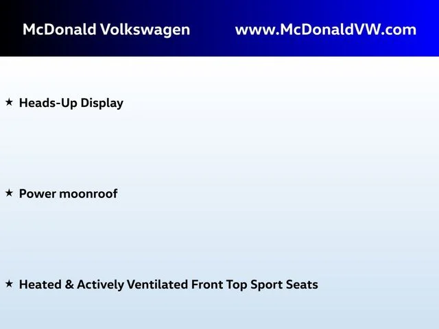 Used 2024 Blue Volkswagen 2.0T image 6