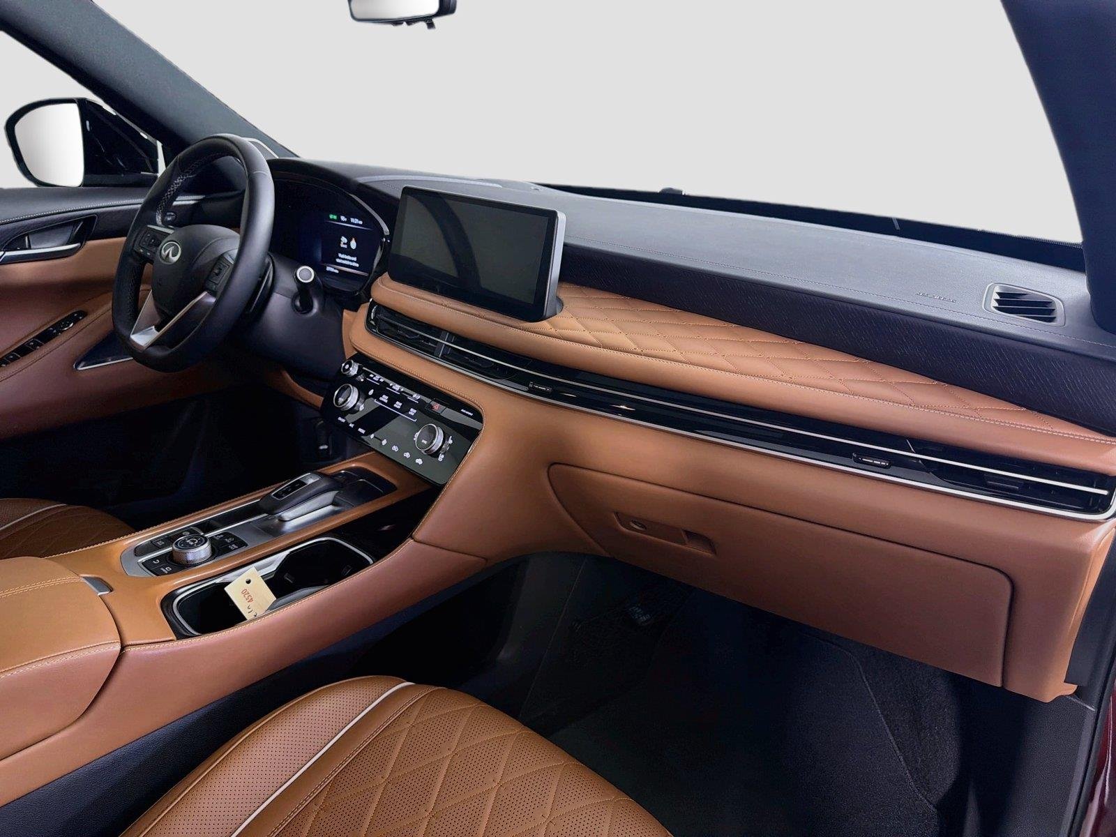 Used 2025 Deep Bordeaux/Black Obsidian INFINITI AUTOGRAPH image 32