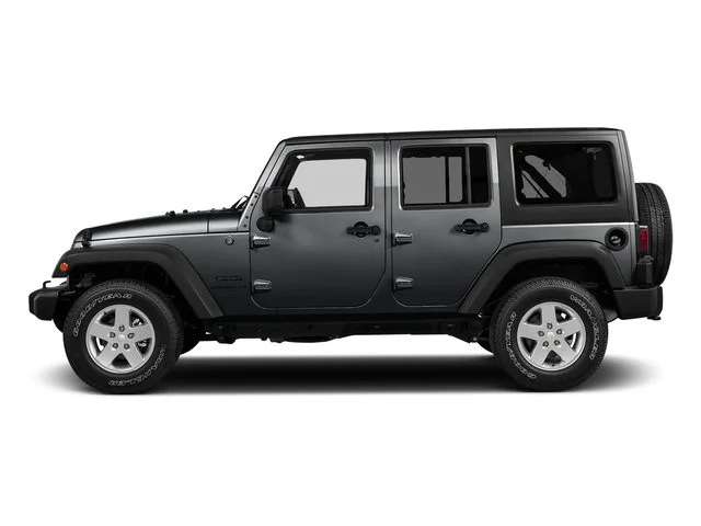 Used 2016 Granite Crystal Metallic Clearcoat Jeep Unlimited Sport RHD image 3