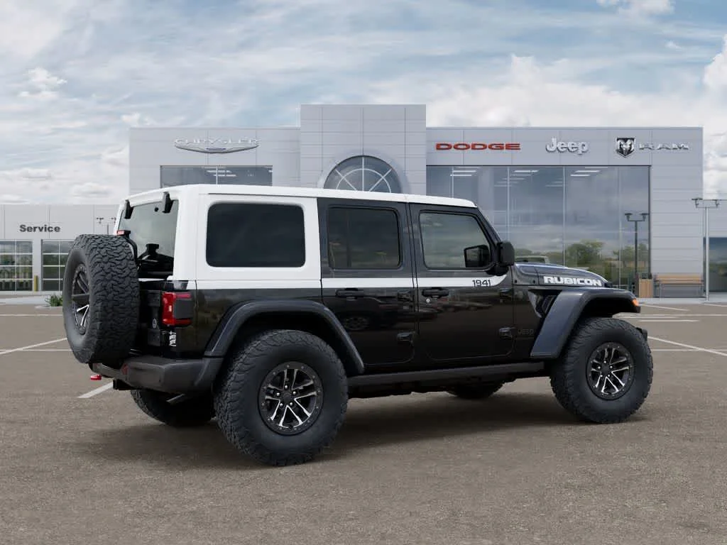 New 2026 Black Clearcoat Jeep Rubicon X image 4
