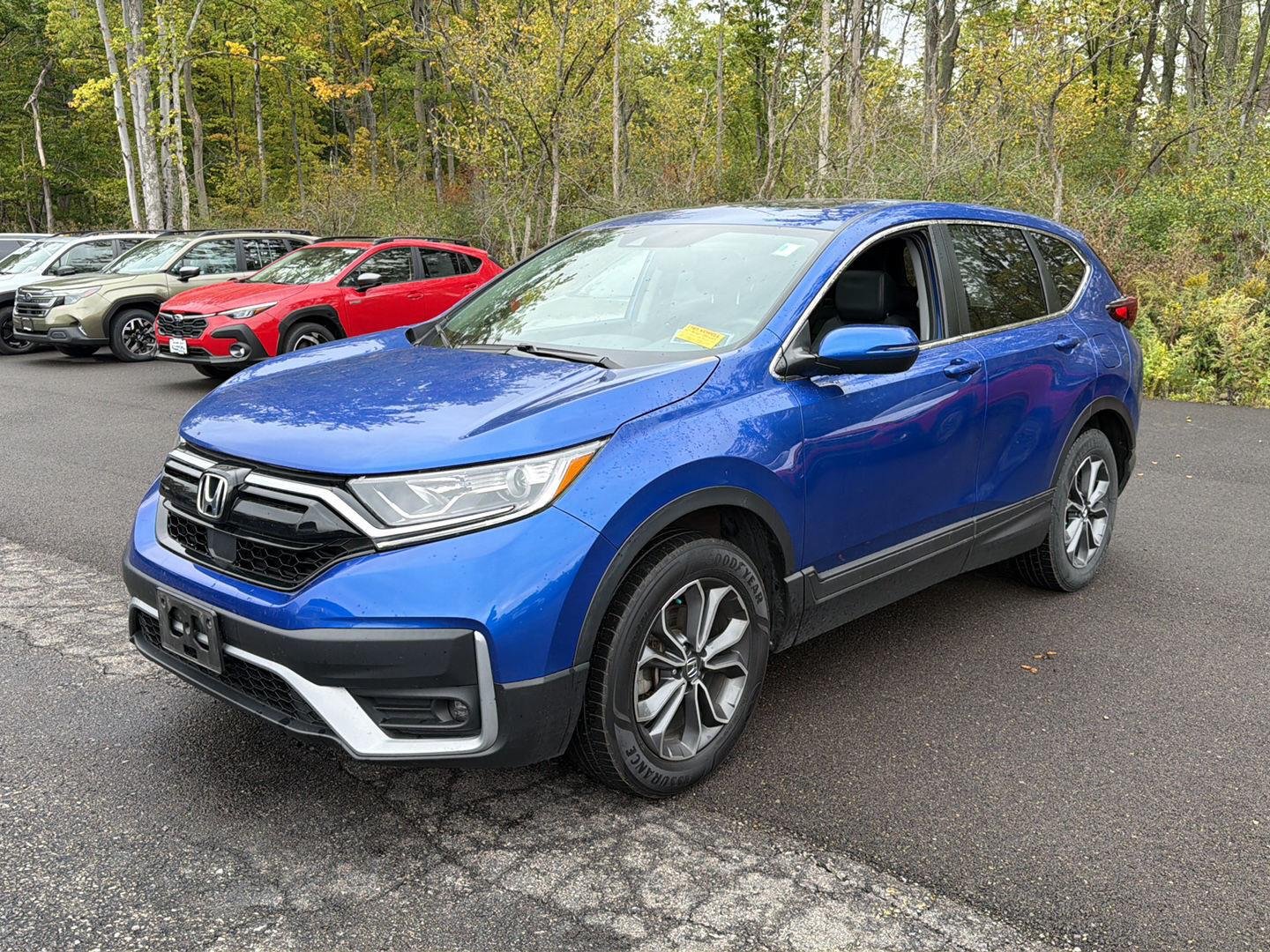 Used 2020 Aegean Blue Metallic Honda EX-L image 12