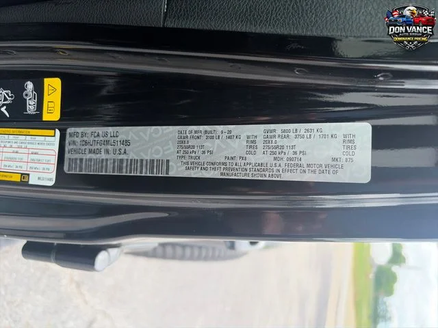Used 2021 Black Jeep Overland image 28