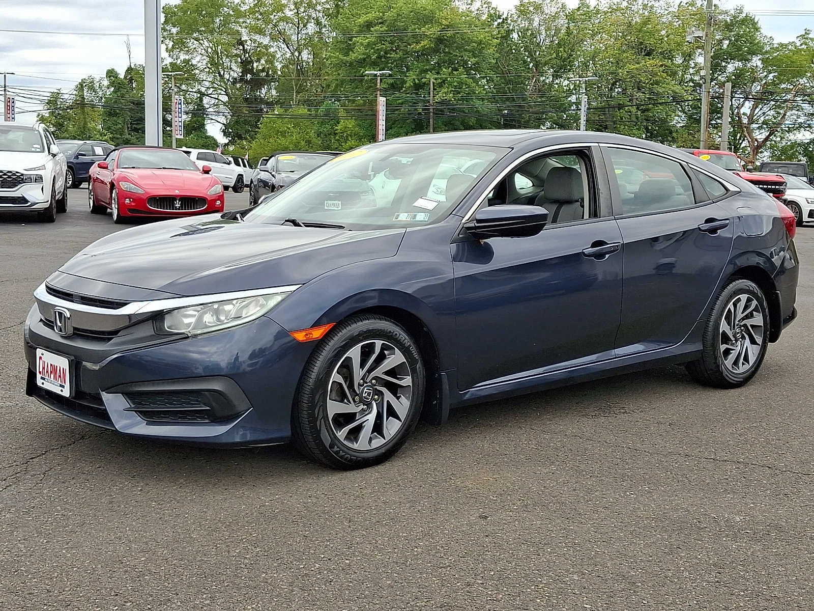 Used 2017 Modern Steel Metallic Honda EX image 3