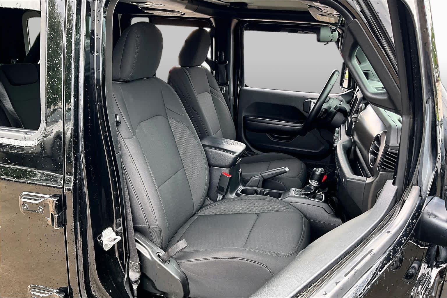 Used 2020 Black Clearcoat Jeep Willys image 8