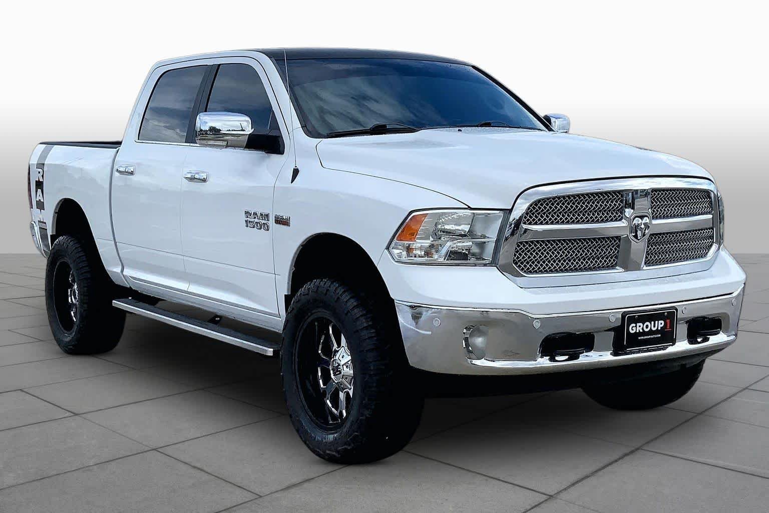 Used 2018 Bright White Clearcoat Ram Lone Star Silver image 2