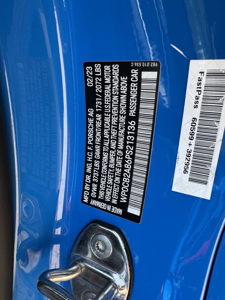 Used 2023 Blue Porsche S image 41