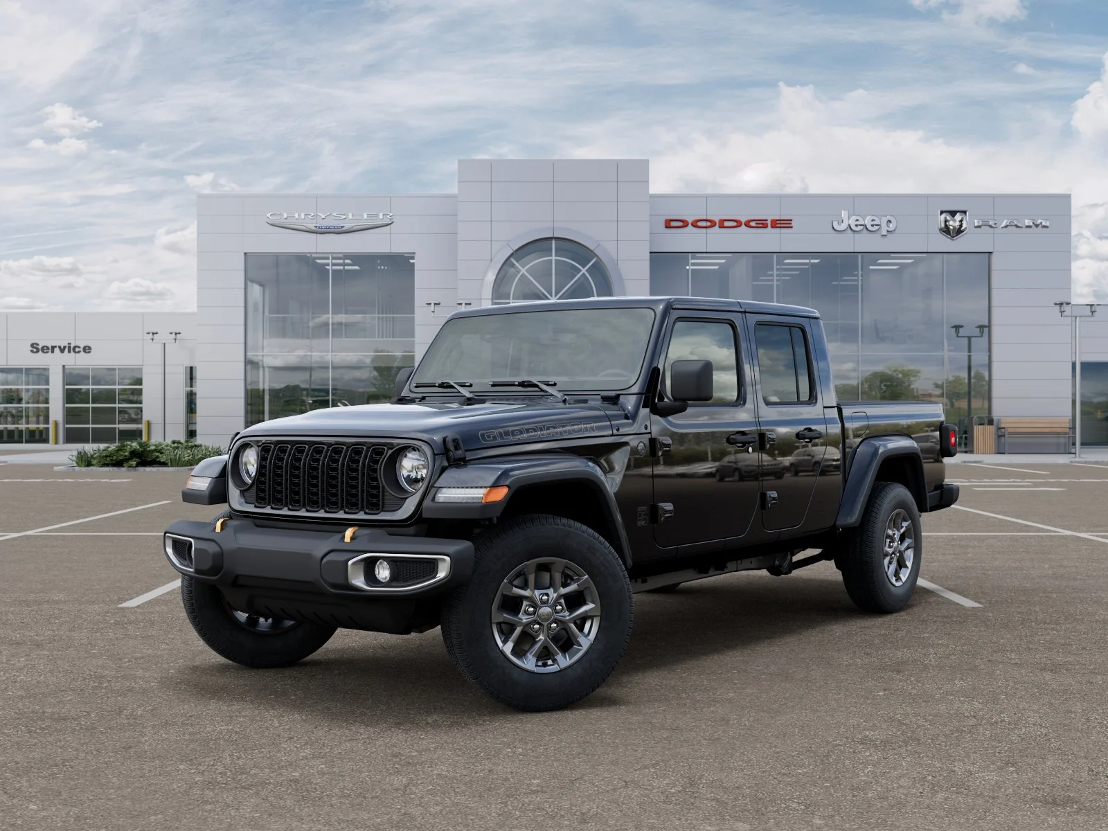 New 2026 Black Clear-Coat Exterior Paint Jeep 85th Anniversary Edition image 29