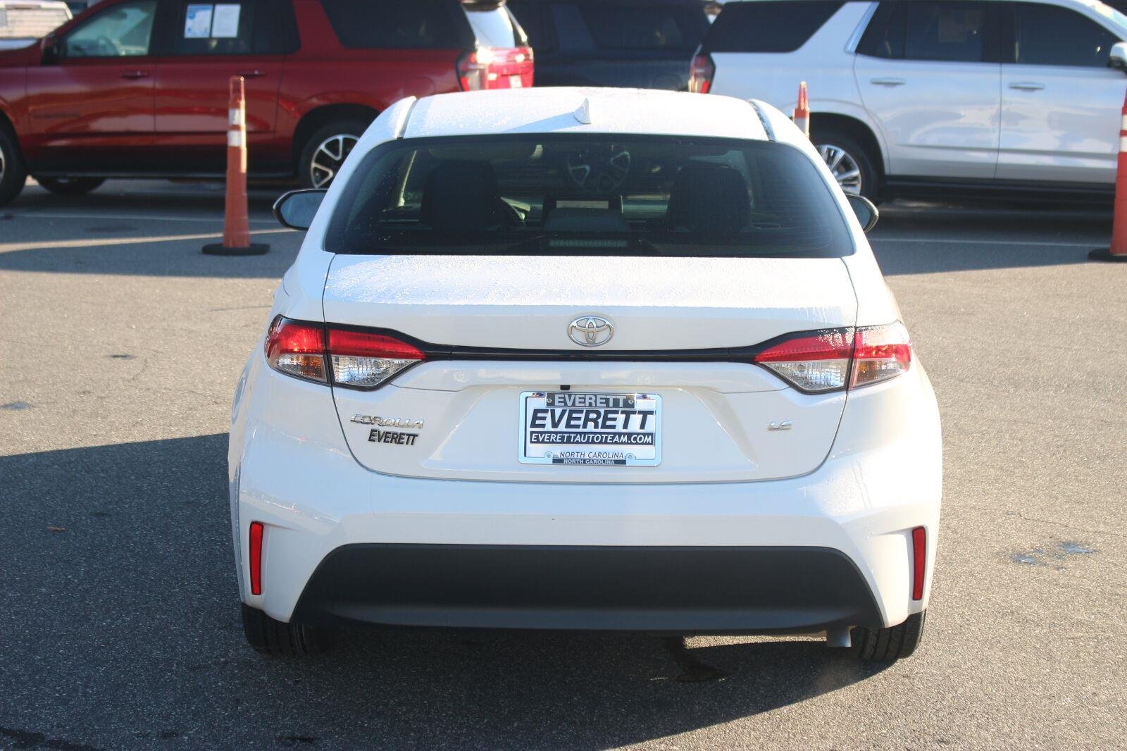 Used 2024 White Toyota LE image 6
