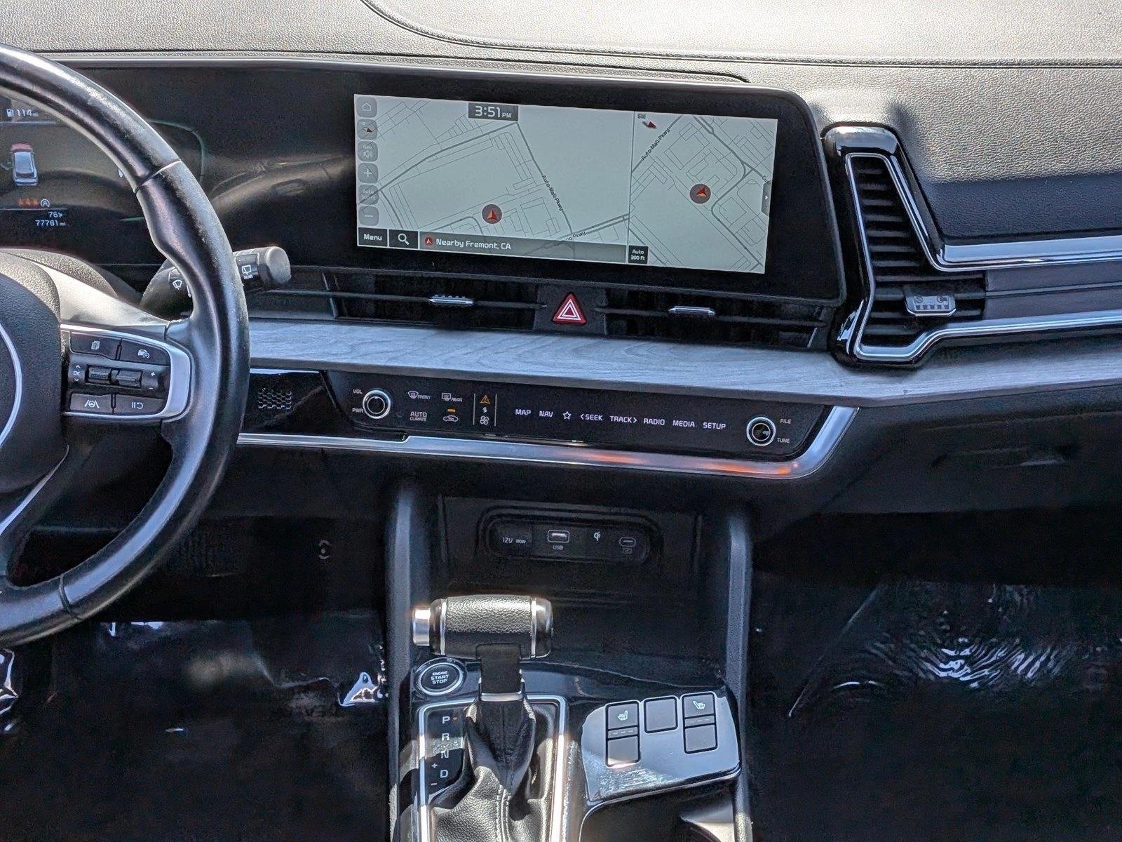 Used 2023 Glacial White Pearl Kia X-Line image 12