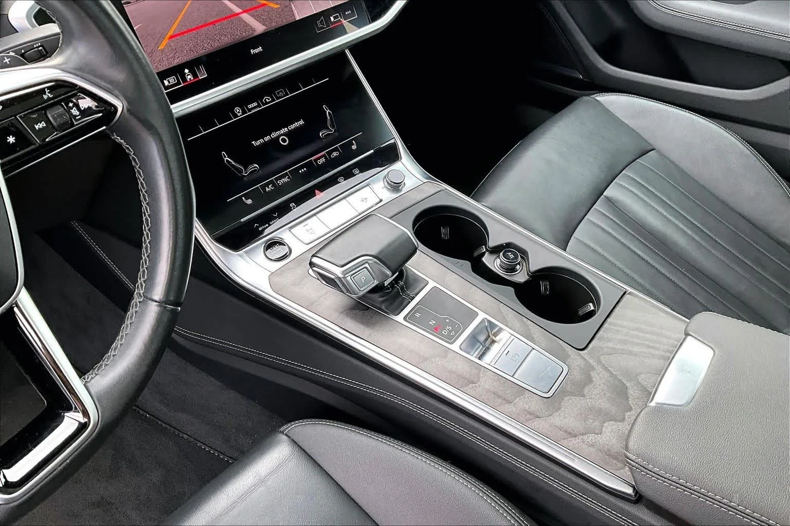Used 2024 Daytona Gray Pearl Effect Audi Premium Plus image 17