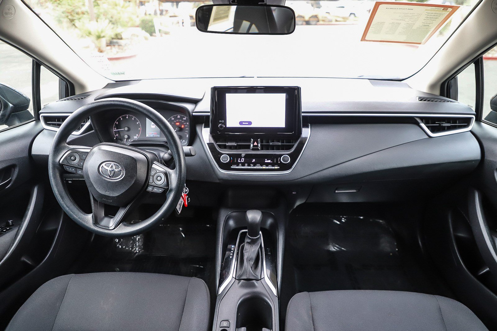 Used 2024 Underground/Midnight Black Metallic Toyota LE image 11