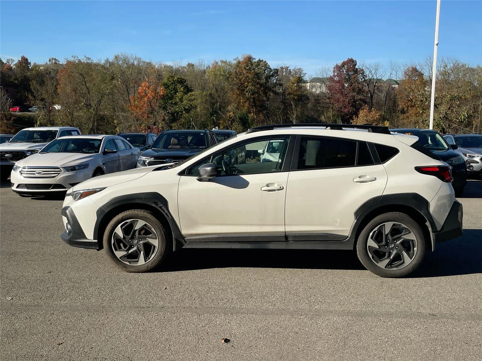 Used 2024 White Subaru Limited image 2