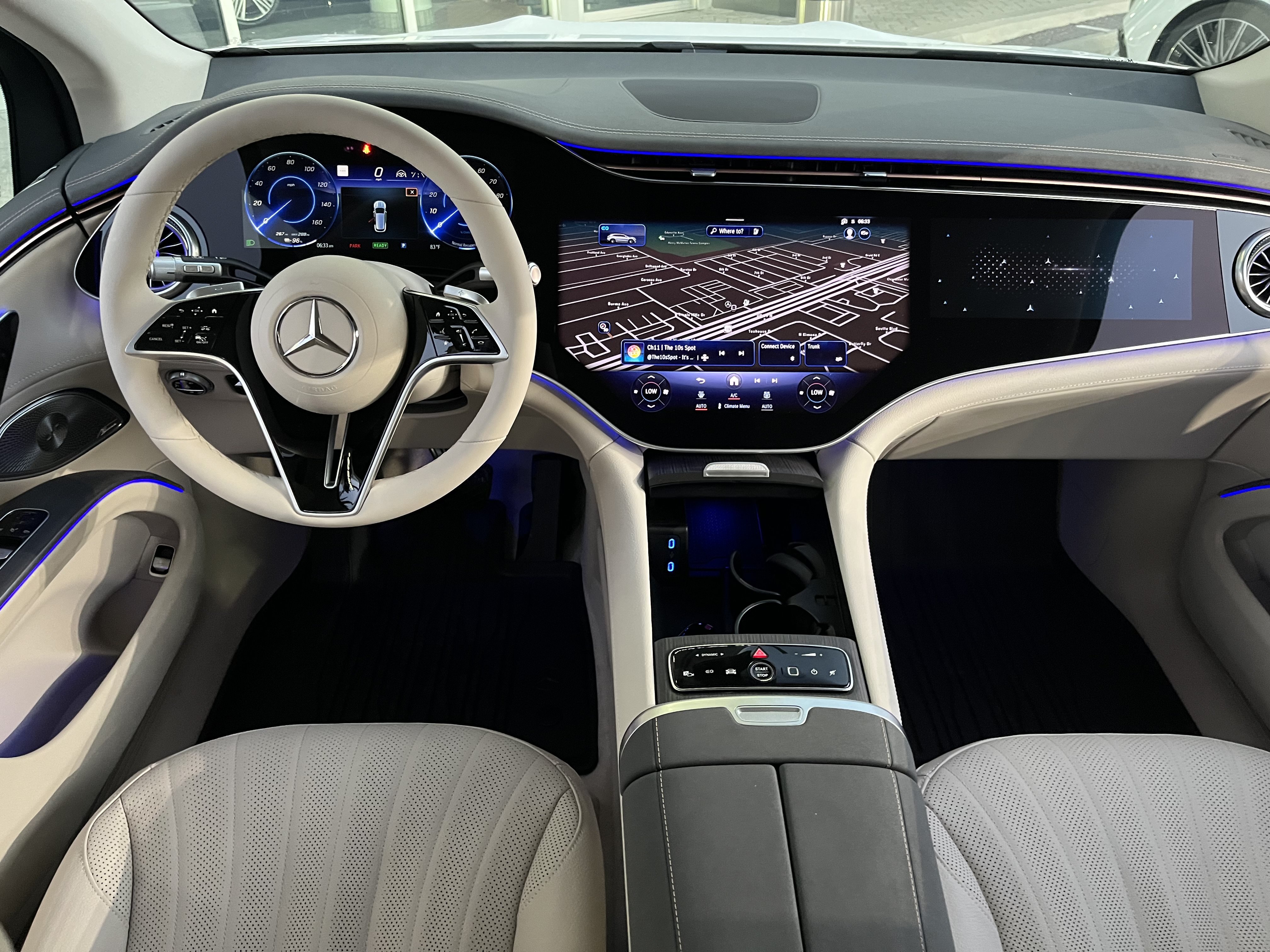 New 2026 POLAR WHITE Mercedes-Benz EQS 400 image 16