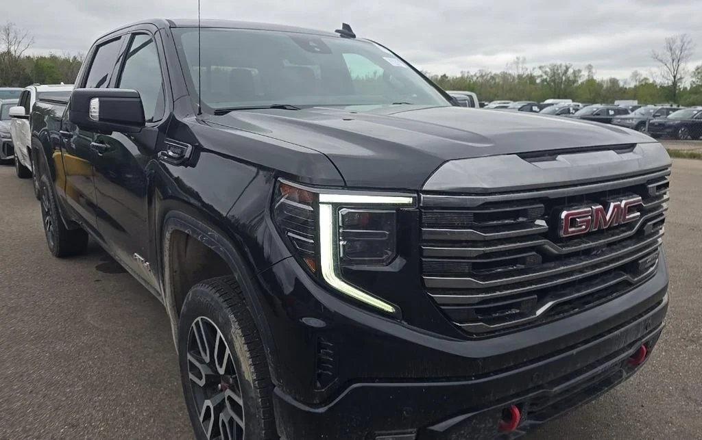 Used 2023 Black Metallic GMC AT4 image 2