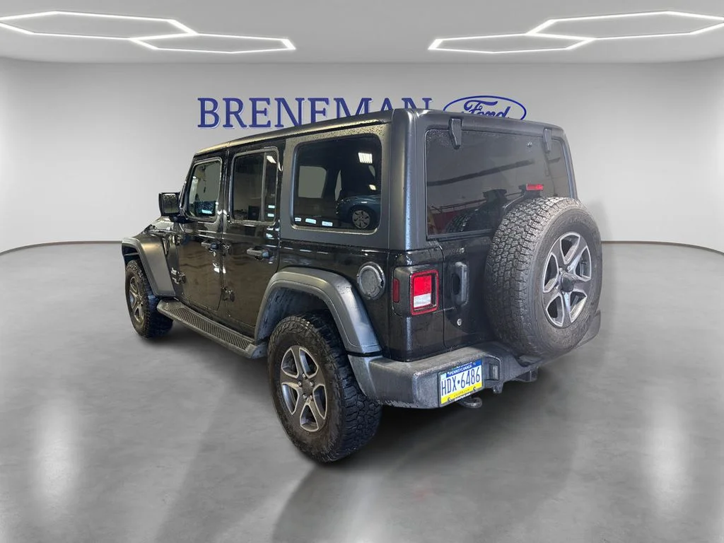 Certified Used 2018 Black Clearcoat Jeep Unlimited Sport S image 8