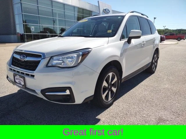 Certified Used 2018 Crystal White Pearl Subaru 2.5i Premium image 1