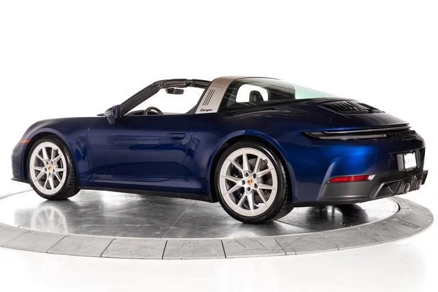 Used 2025 Gentian Blue Metallic Porsche Targa 4 GTS image 3