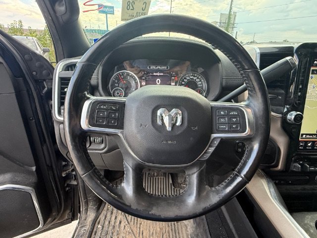 Used 2019 Diamond Black Crystal Pearlcoat Ram Laramie image 19