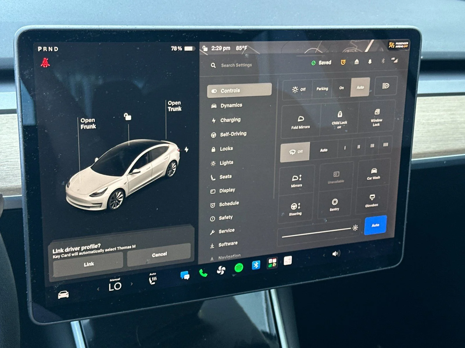 Used 2020 Pearl White Multi-Coat Tesla Long Range image 19