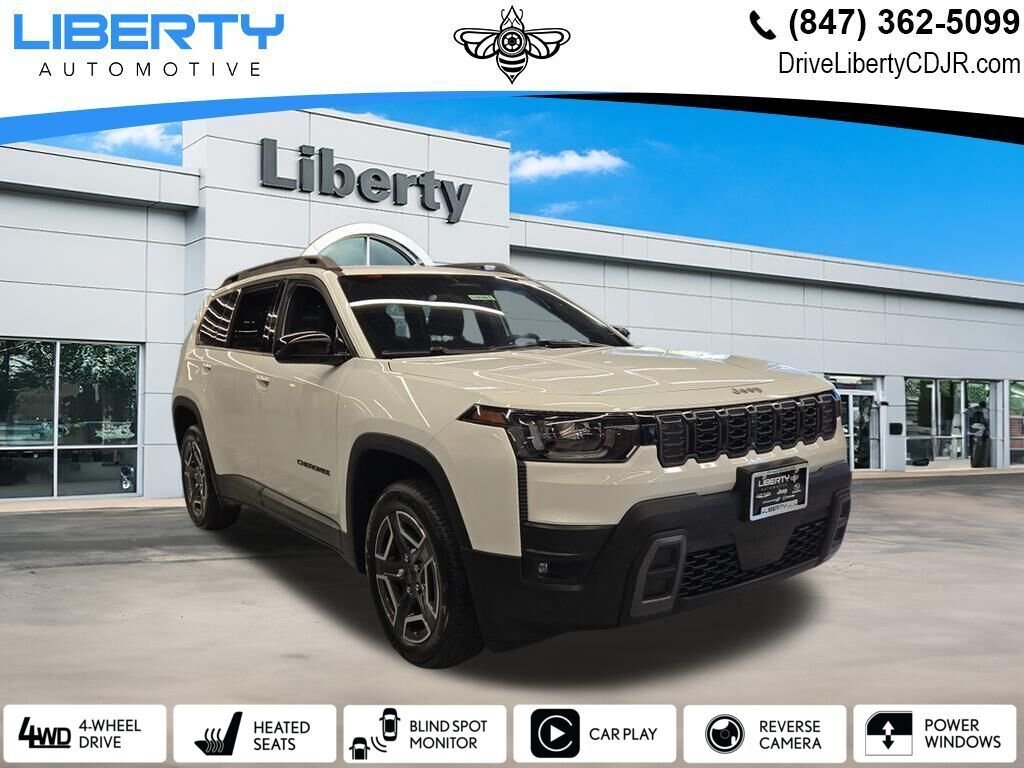 New 2026 Bright White Clear-Coat Exterior Paint Jeep Laredo image 1