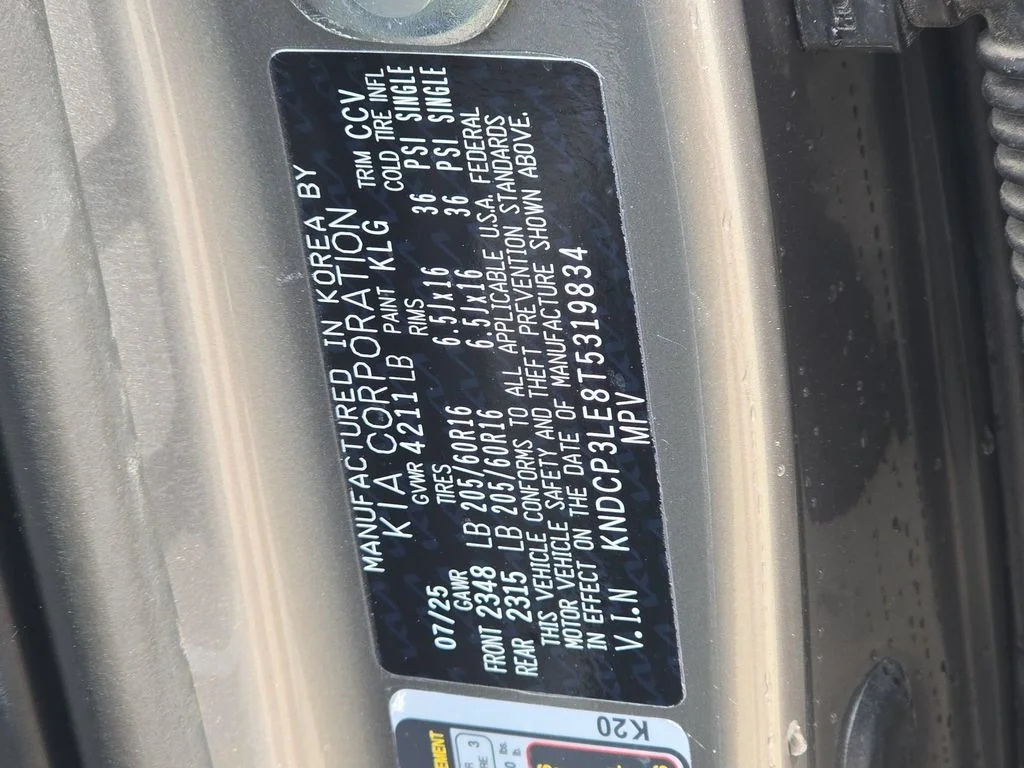 Used 2026 Gray Kia LX image 23