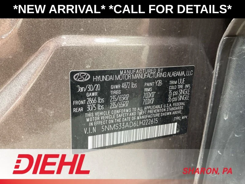 Used 2020 Brown Hyundai SEL image 9