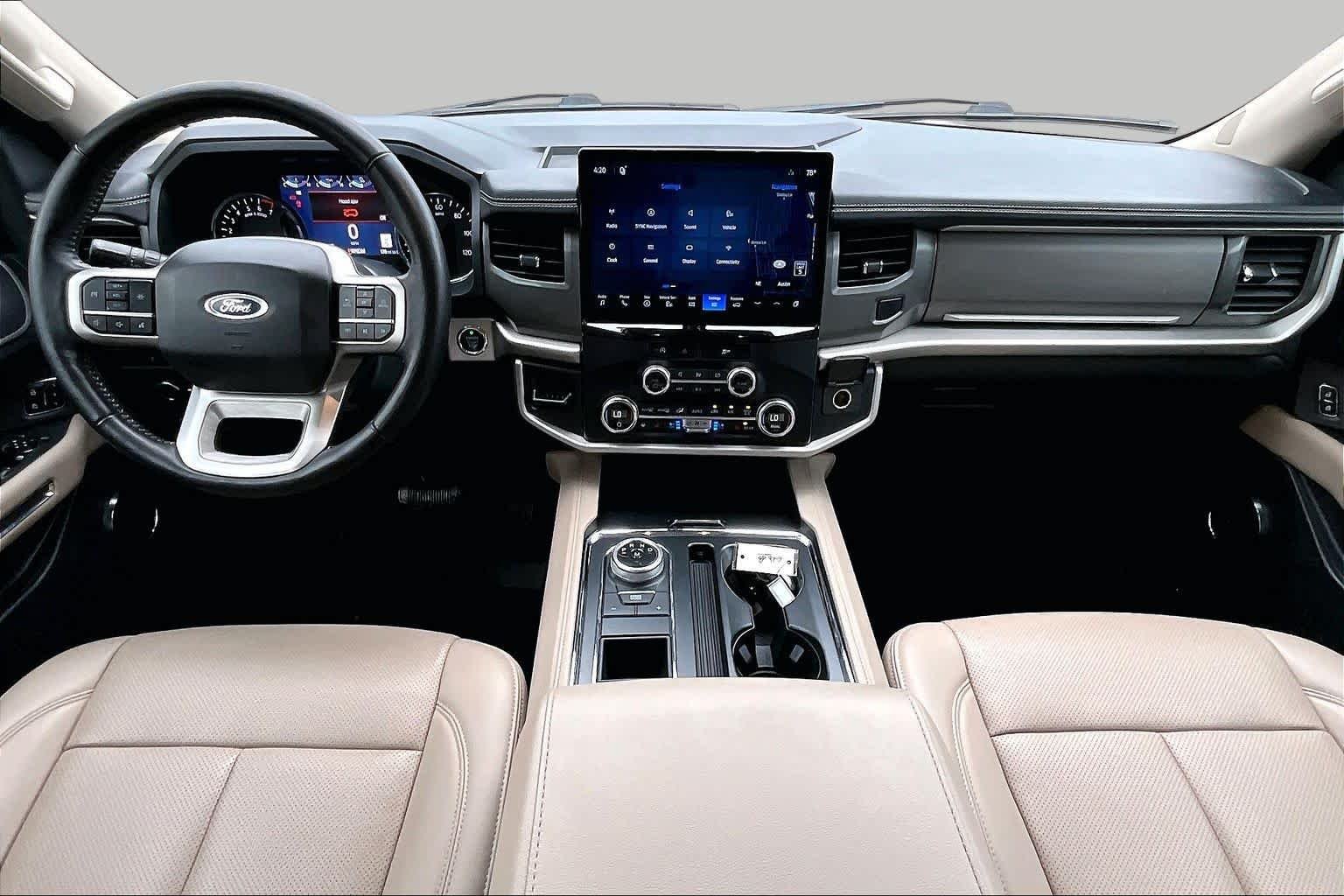 Used 2024 Star White Metallic Tri-Coat Ford XLT image 16