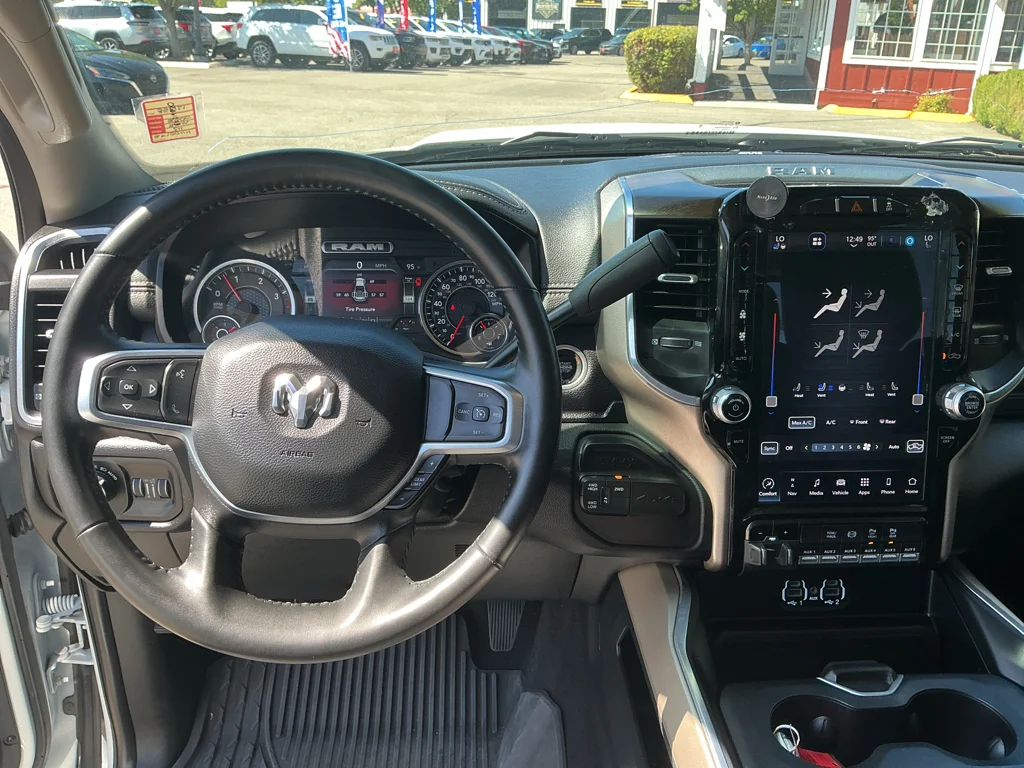 Used 2024 Bright White Clearcoat Ram Laramie image 13