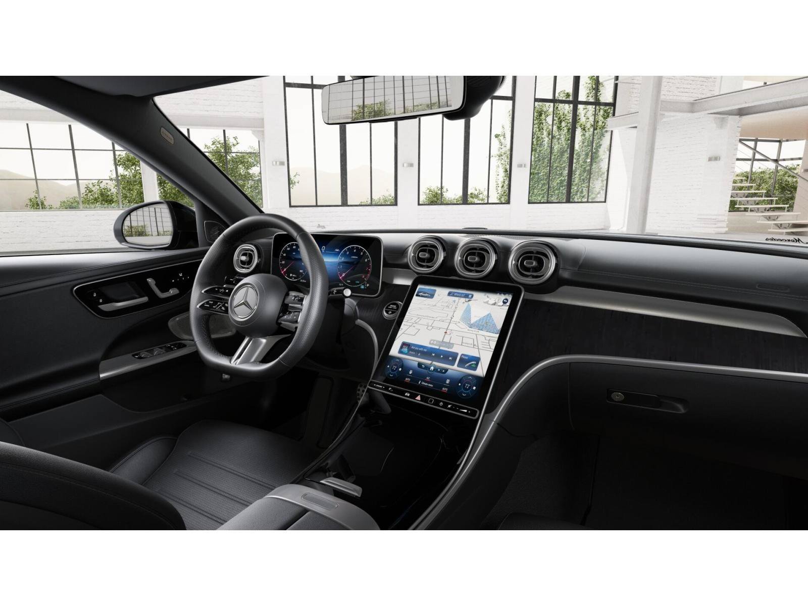 New 2026 Selenite Grey Metallic Mercedes-Benz C 300 image 48