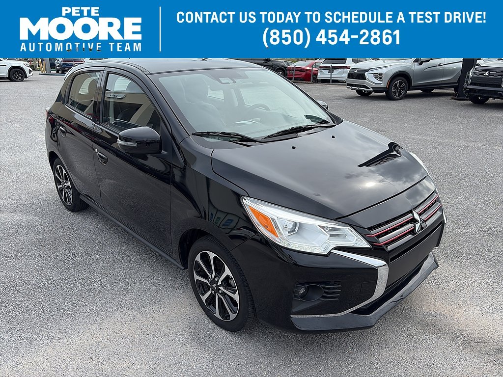 Used 2024 Jet Black Metallic Mitsubishi SE image 1