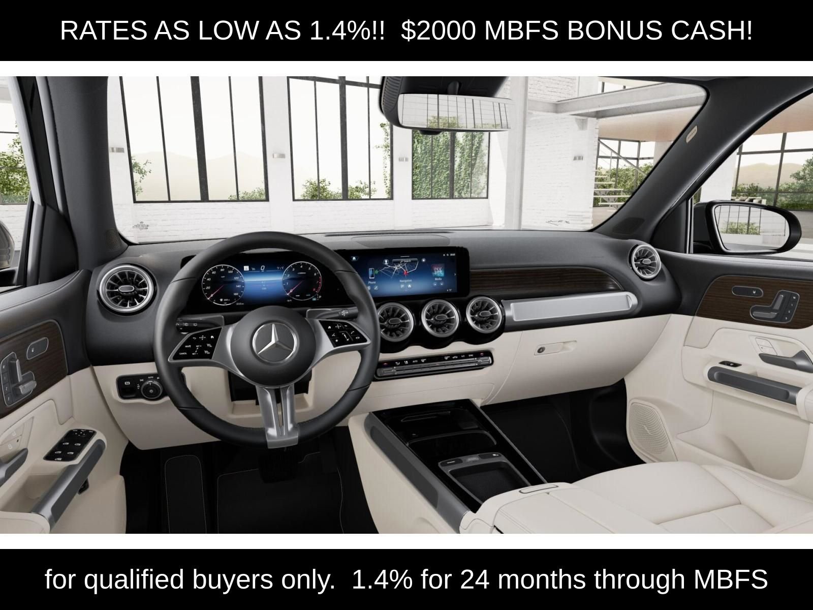New 2026 Night Black Mercedes-Benz GLB 250 image 3