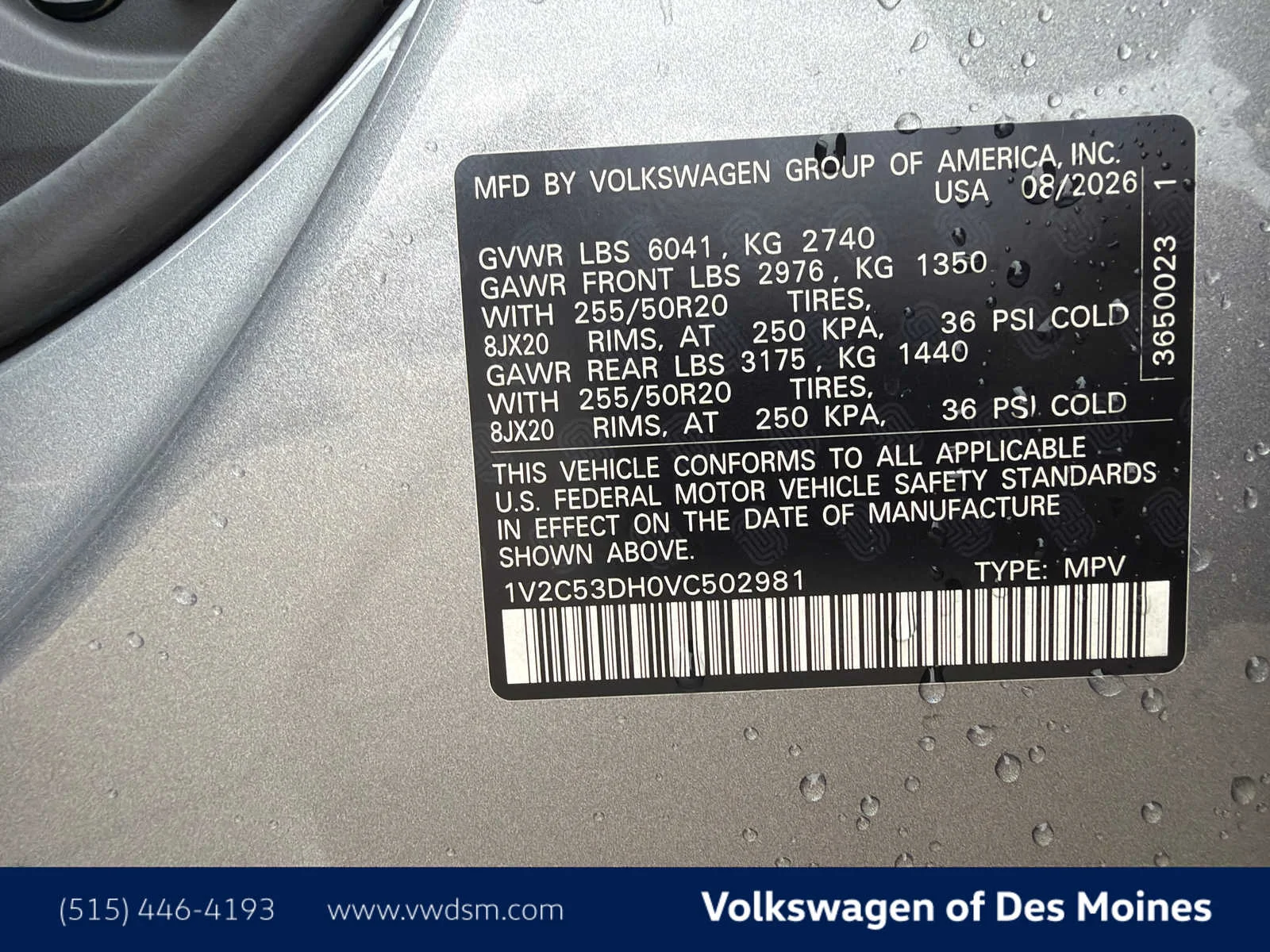 New 2027 Silver Volkswagen SEL R-Line image 21