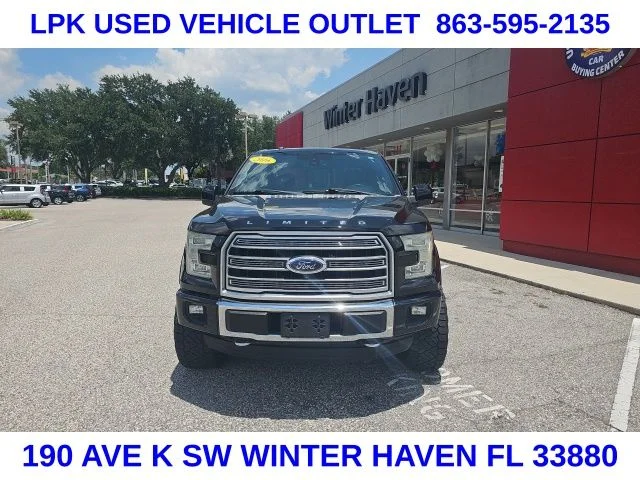 Used 2016 Black Ford Limited image 8