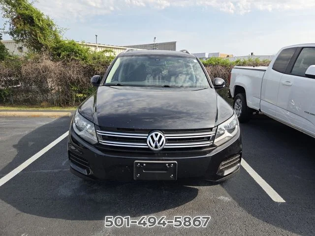 Used 2017 Volkswagen Tiguan Wolfsburg Edition with VIN WVGRV7AX1HK029810 for sale in North Little Rock, AR