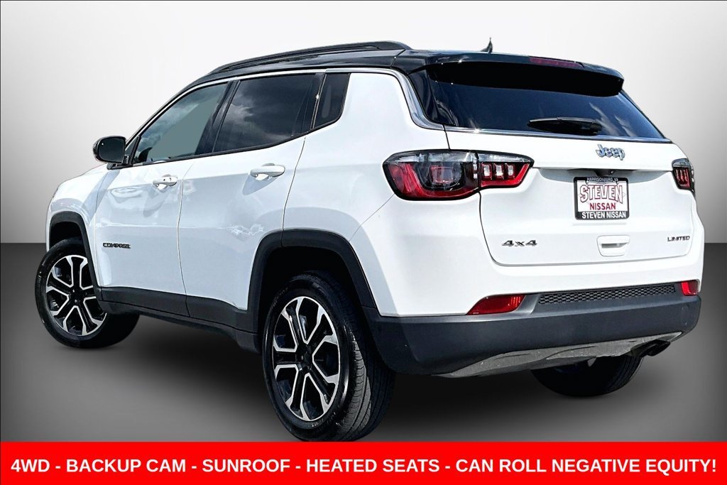 Used 2022 White Jeep Limited image 4