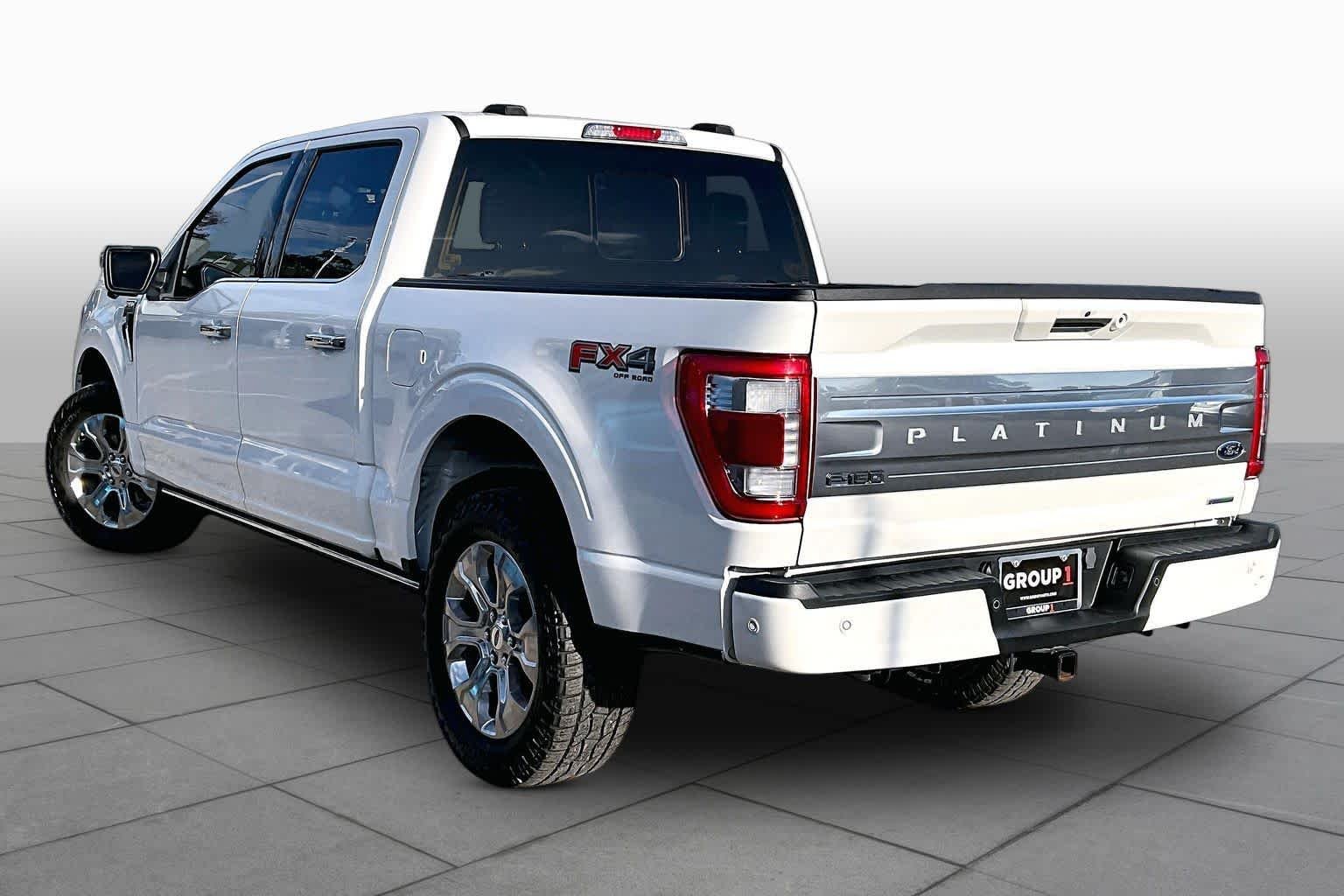 Used 2023 Star White Metallic Tri-Coat Ford Platinum image 13