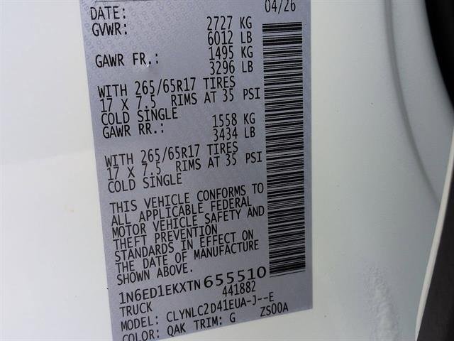 New 2026 Glacier White Nissan Crew Cab SV image 15