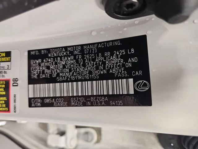 Used 2024 White Lexus 350 Ultra Luxury image 35