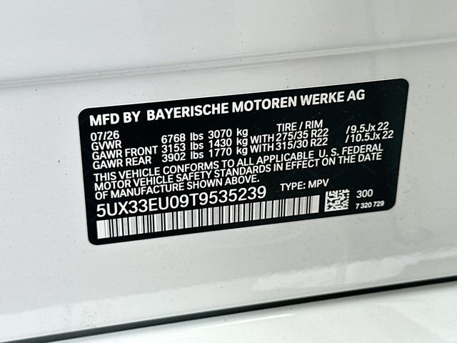 New 2026 White BMW M60i image 25