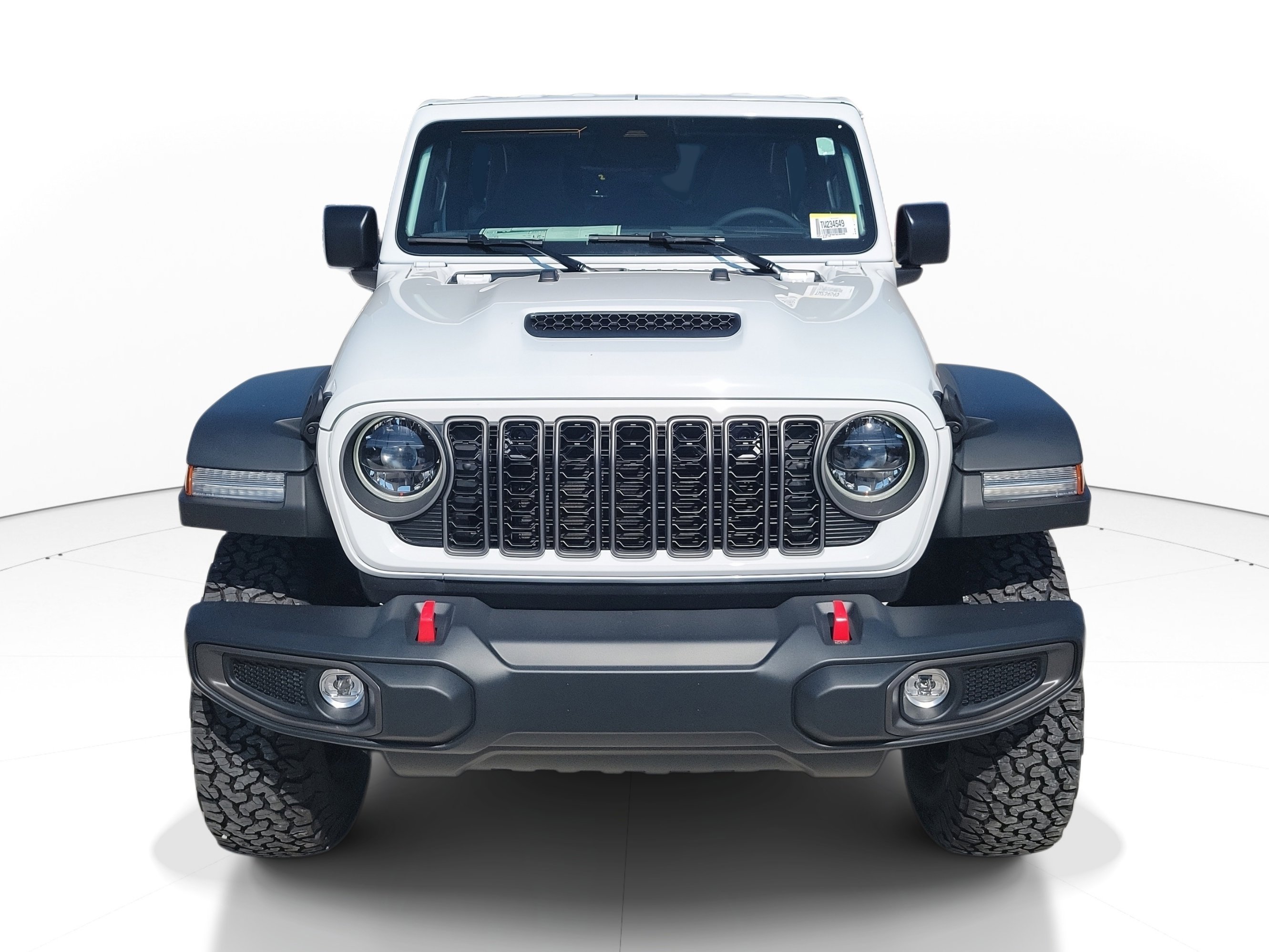 New 2026 Bright White Clear-Coat Exterior Paint Jeep Rubicon image 2
