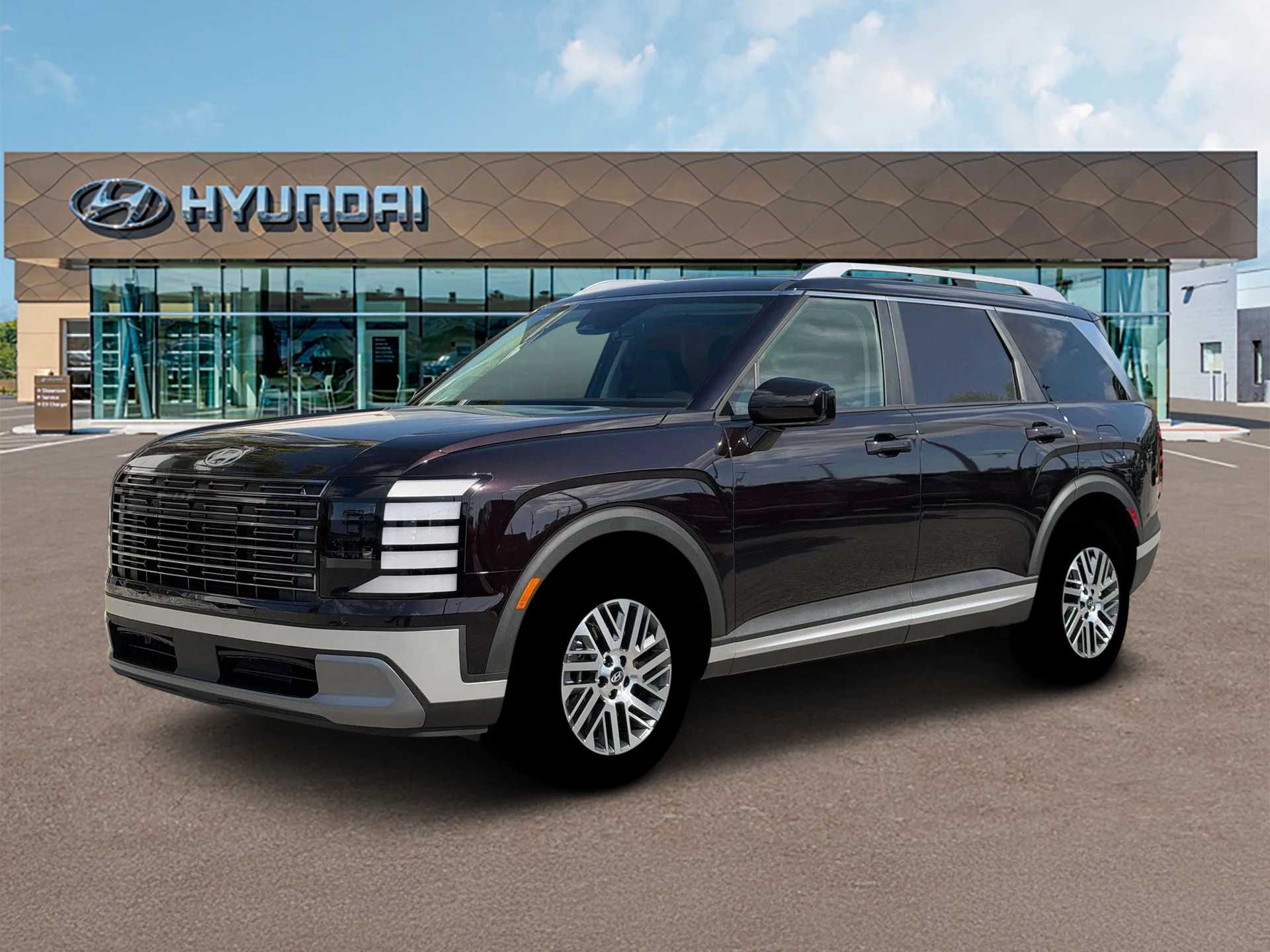 New 2026 Galaxy Maroon Pearl Hyundai SEL image 9