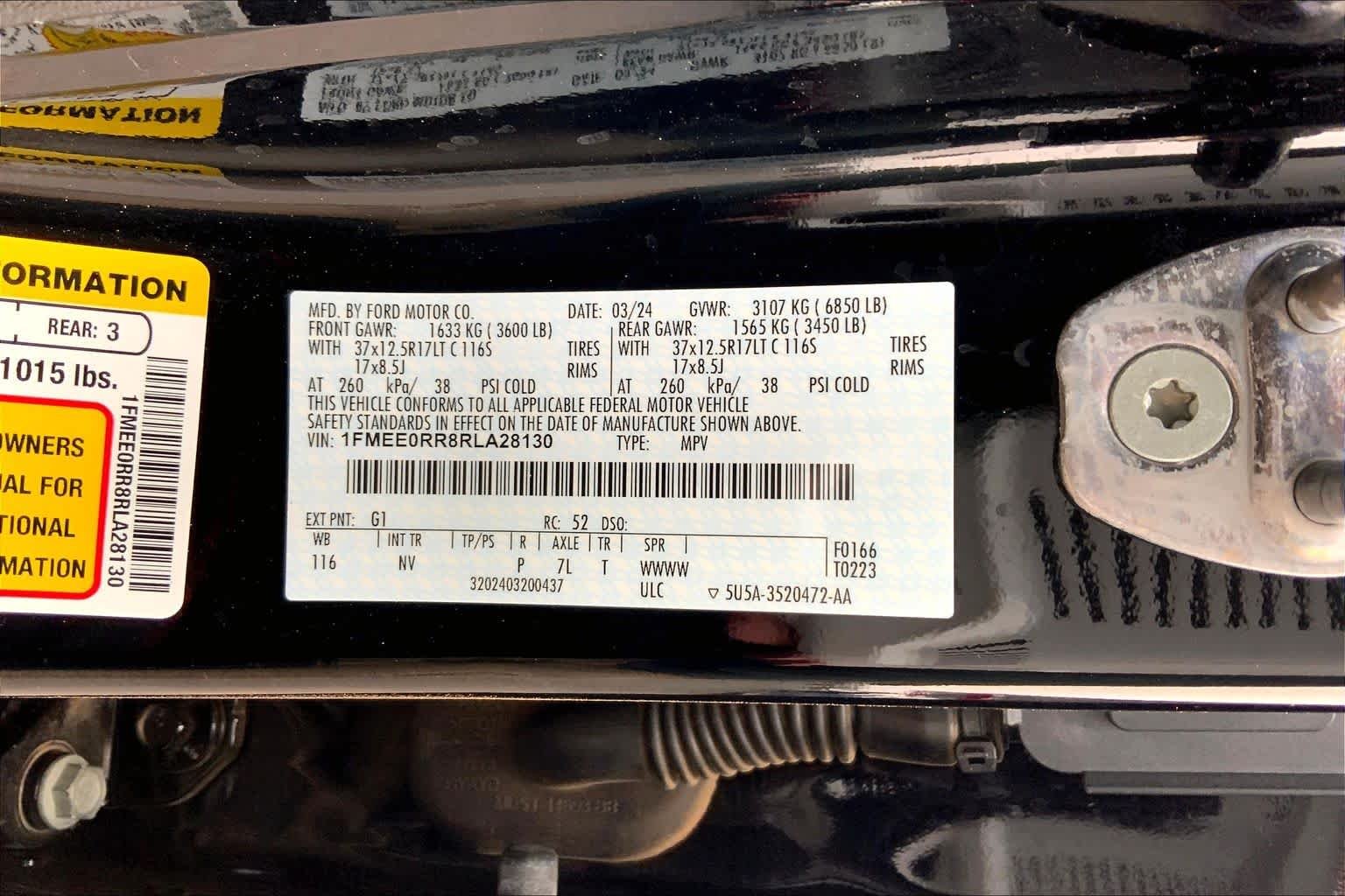 Used 2024 Shadow Black Ford Raptor image 37