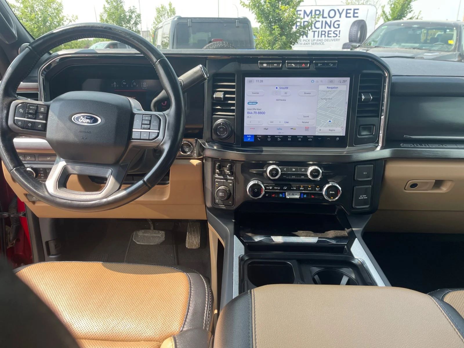 Used 2024 RED Ford LARIAT SuperCrew image 20