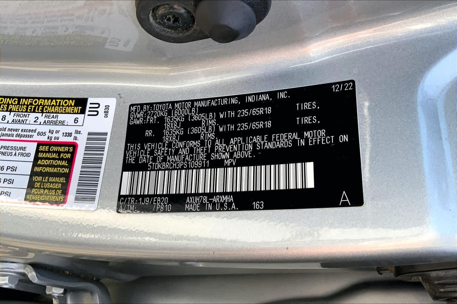 Used 2023 Celestial Silver Metallic Toyota Hybrid XLE image 37