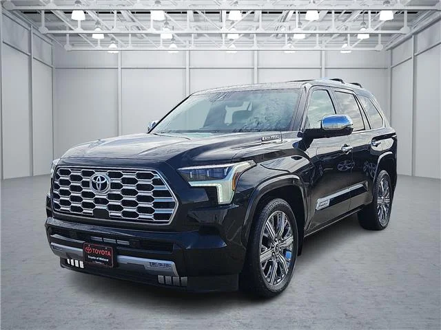 Used 2024 Midnight Black Metallic Toyota Capstone (A10) 4x4 image 1