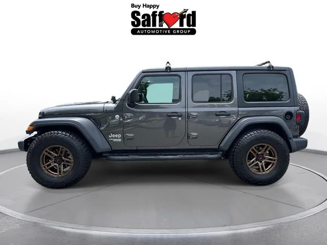 Used 2018 Gray Jeep Unlimited Sport S image 4