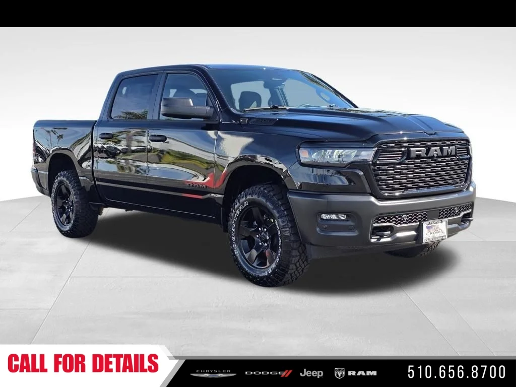 New 2026 Diamond Black Crystal Pearl-Coat Exterior Paint RAM Warlock image 3