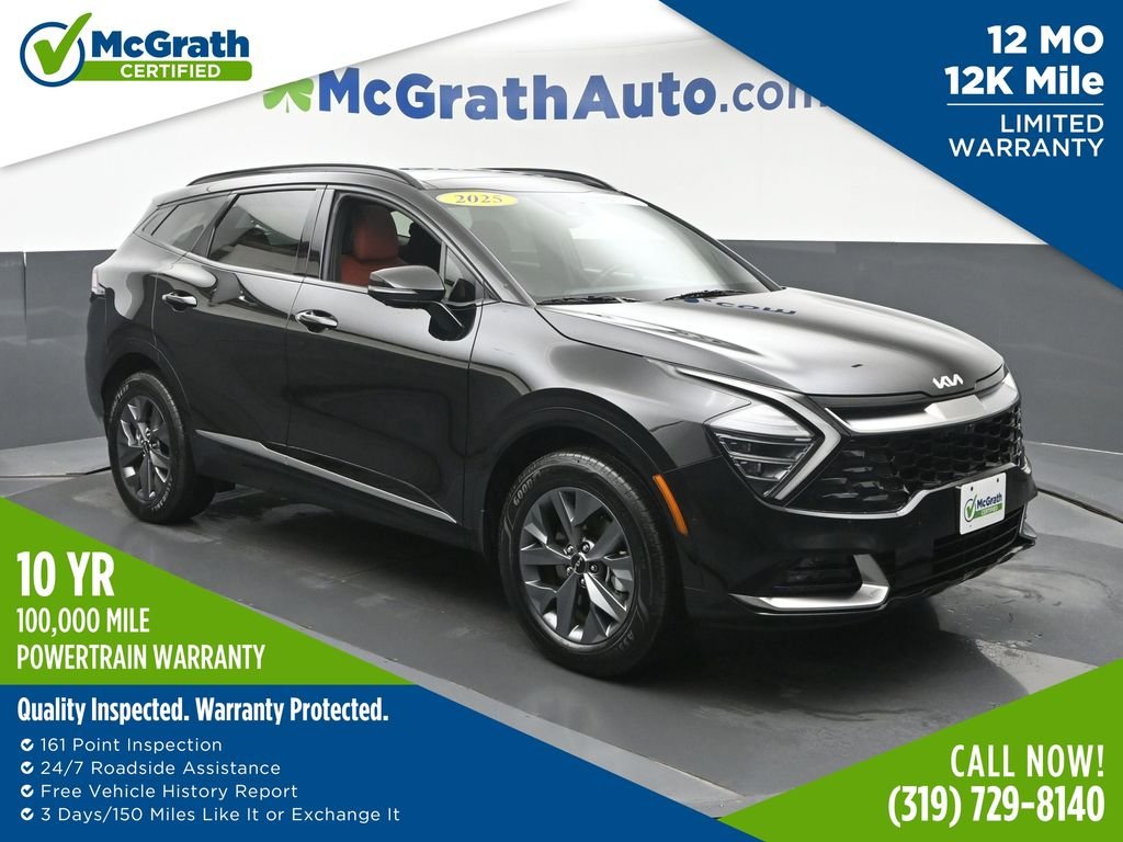 Used 2025 Black Kia SX-Prestige image 1